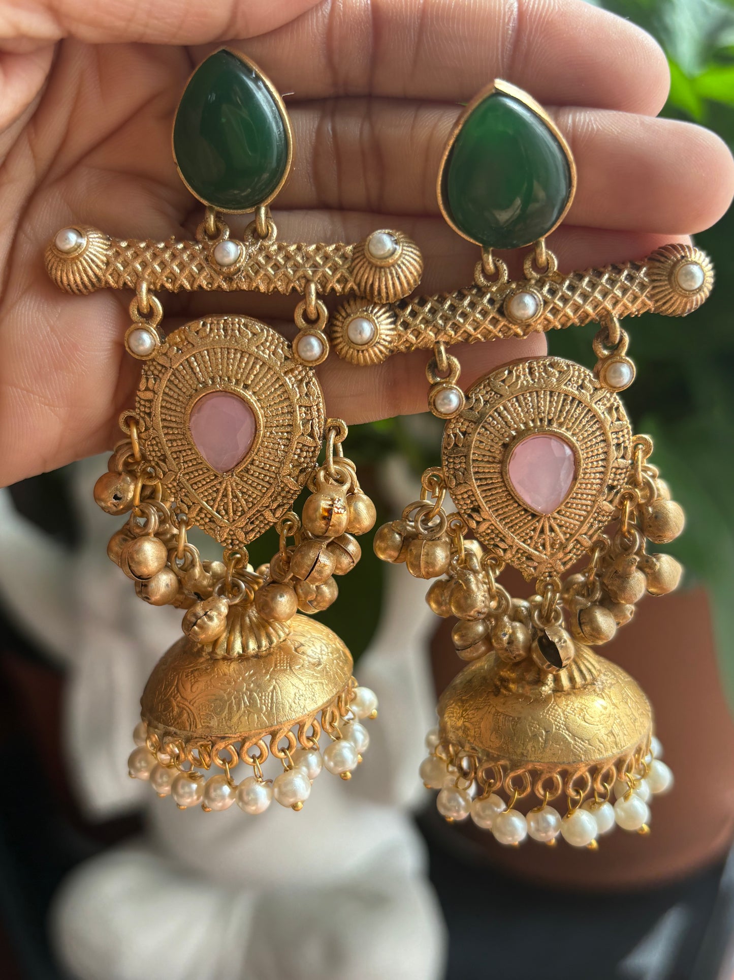 “Ghoomar” Jhumka