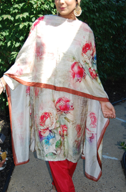 “Gul”  Farshi Salwar Suit