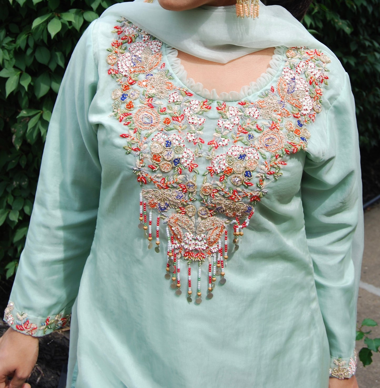 “Pistara” Sharara Set