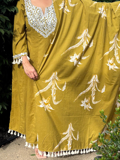 “Mehndi” Anarkali