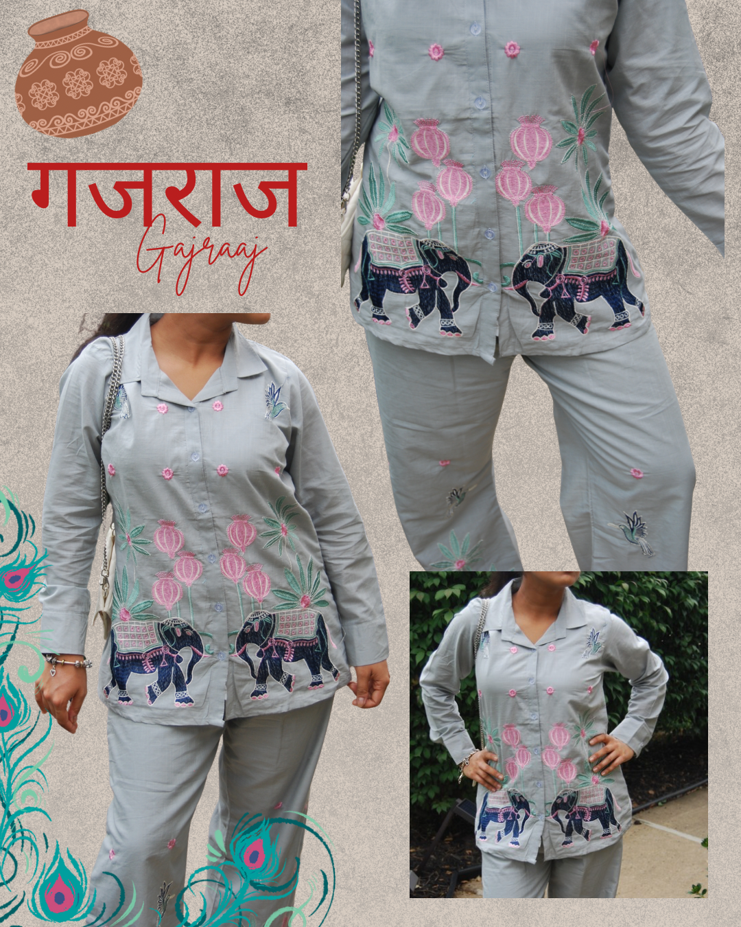 “Gajraaj” Co-Ord Set