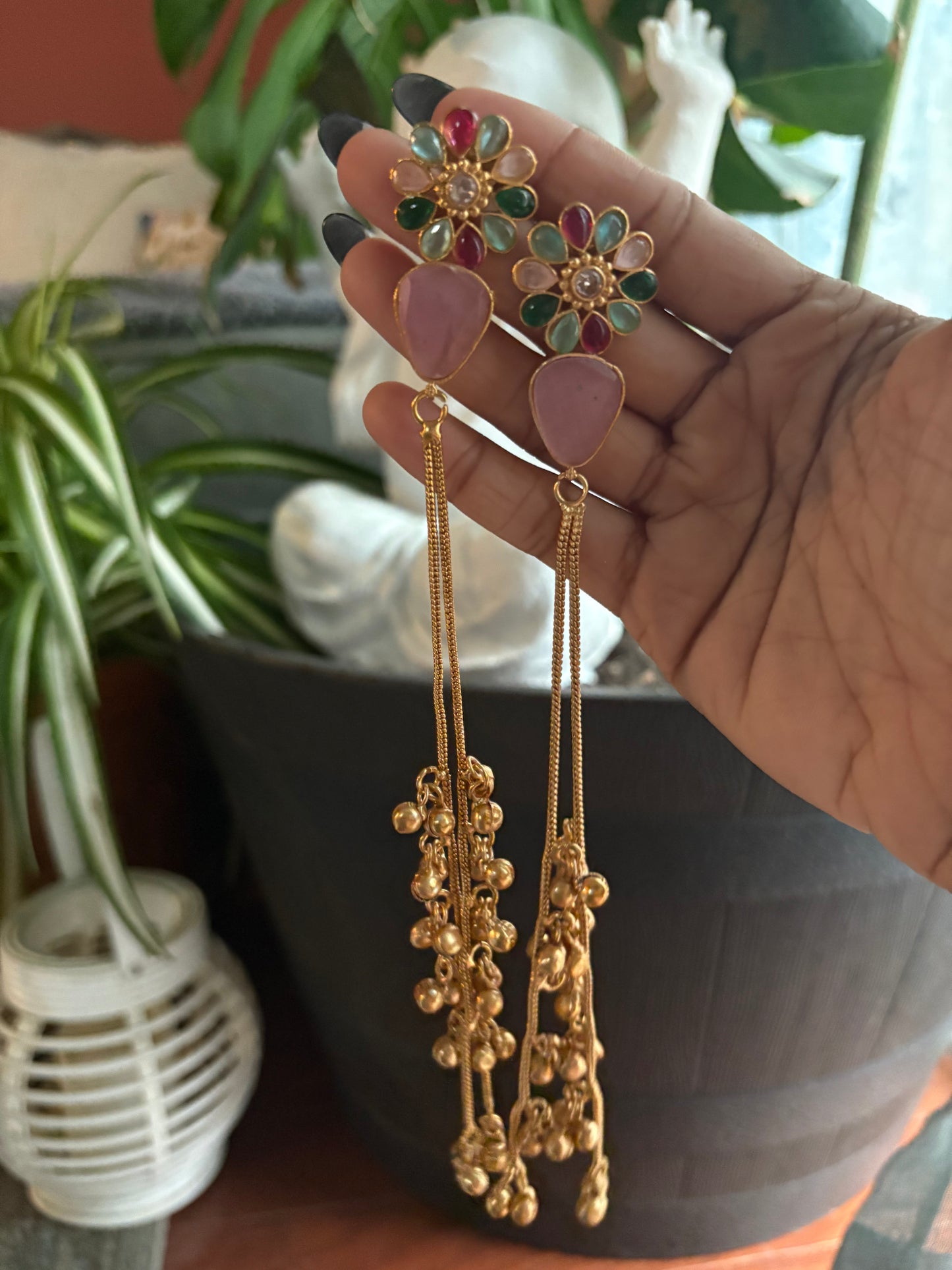 “Pushpa” Jhumka