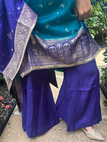 "Rehbara" Sharara Set