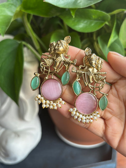 “Radha Krishna” Jhumka