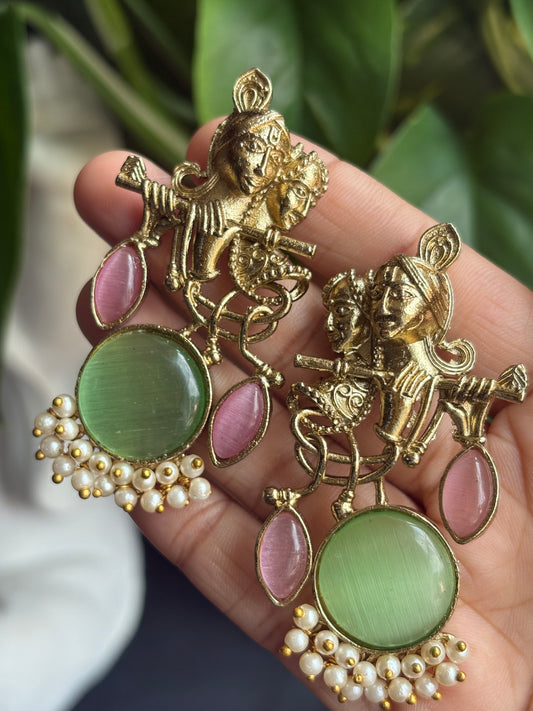 “Radha Krishna” Jhumka