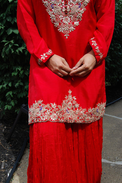 “Shahi” Sharara Set