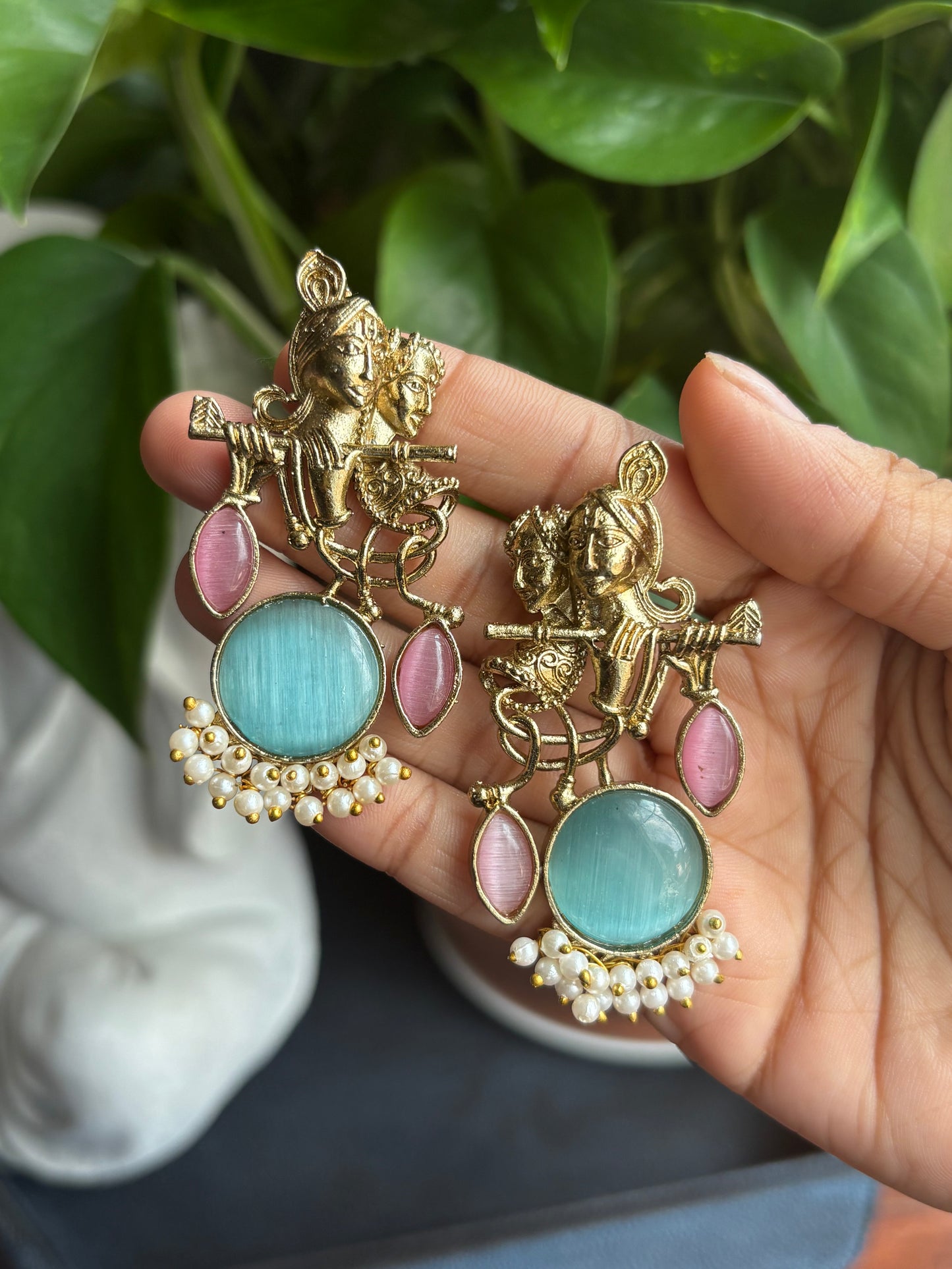 “Radha Krishna” Jhumka
