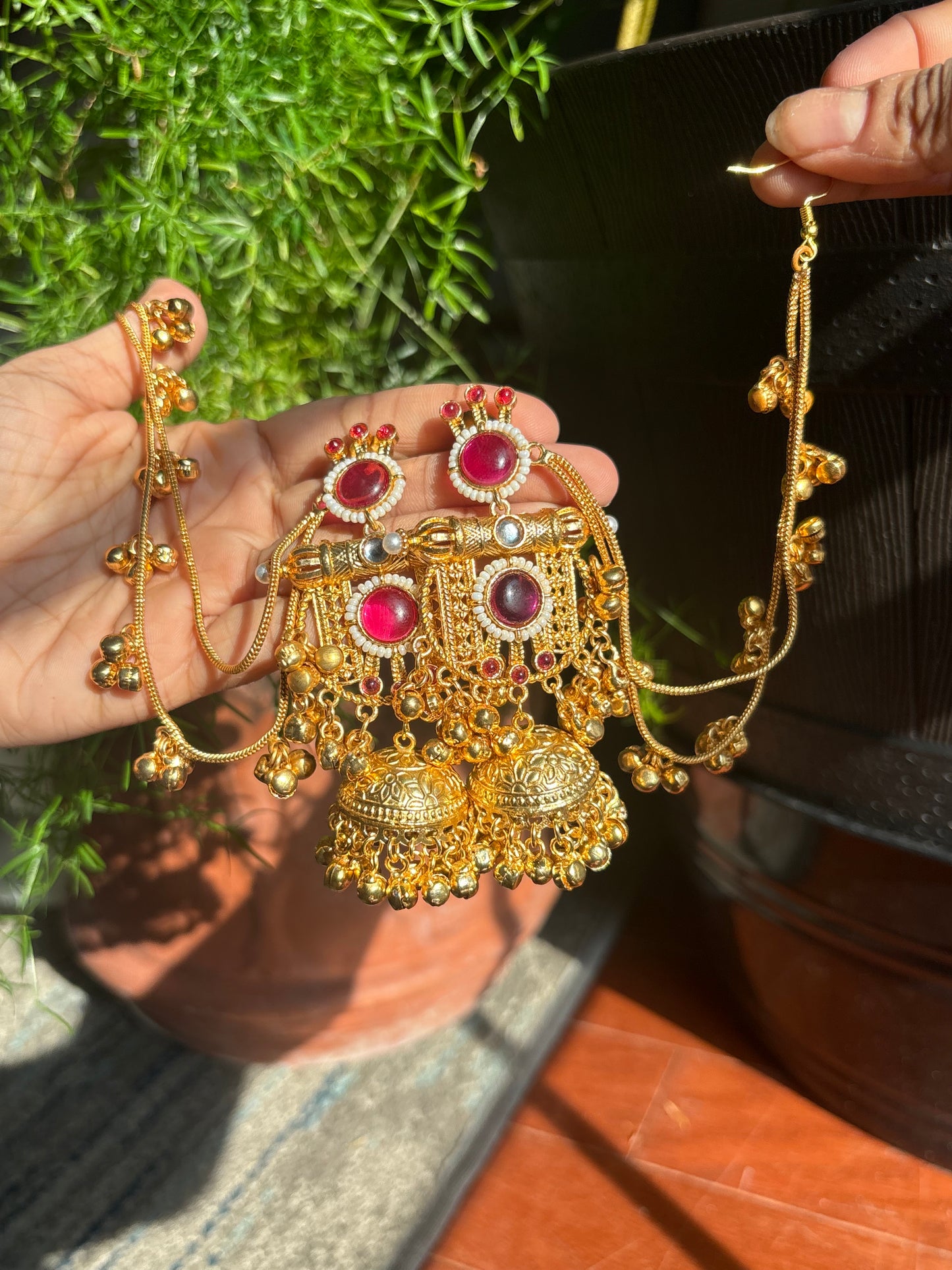 “Pooja” Jhumka
