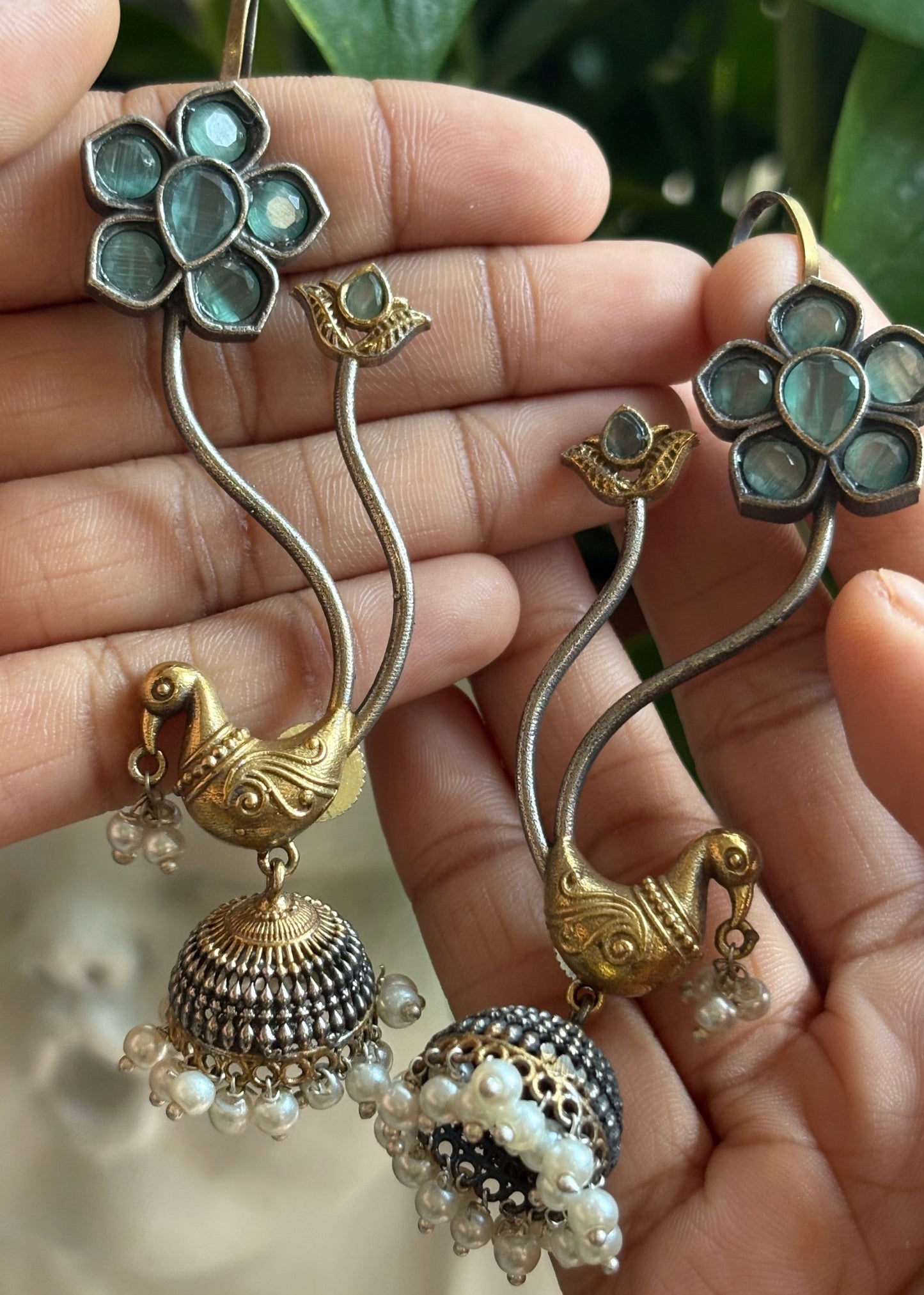 “Mayuri” Jhumka