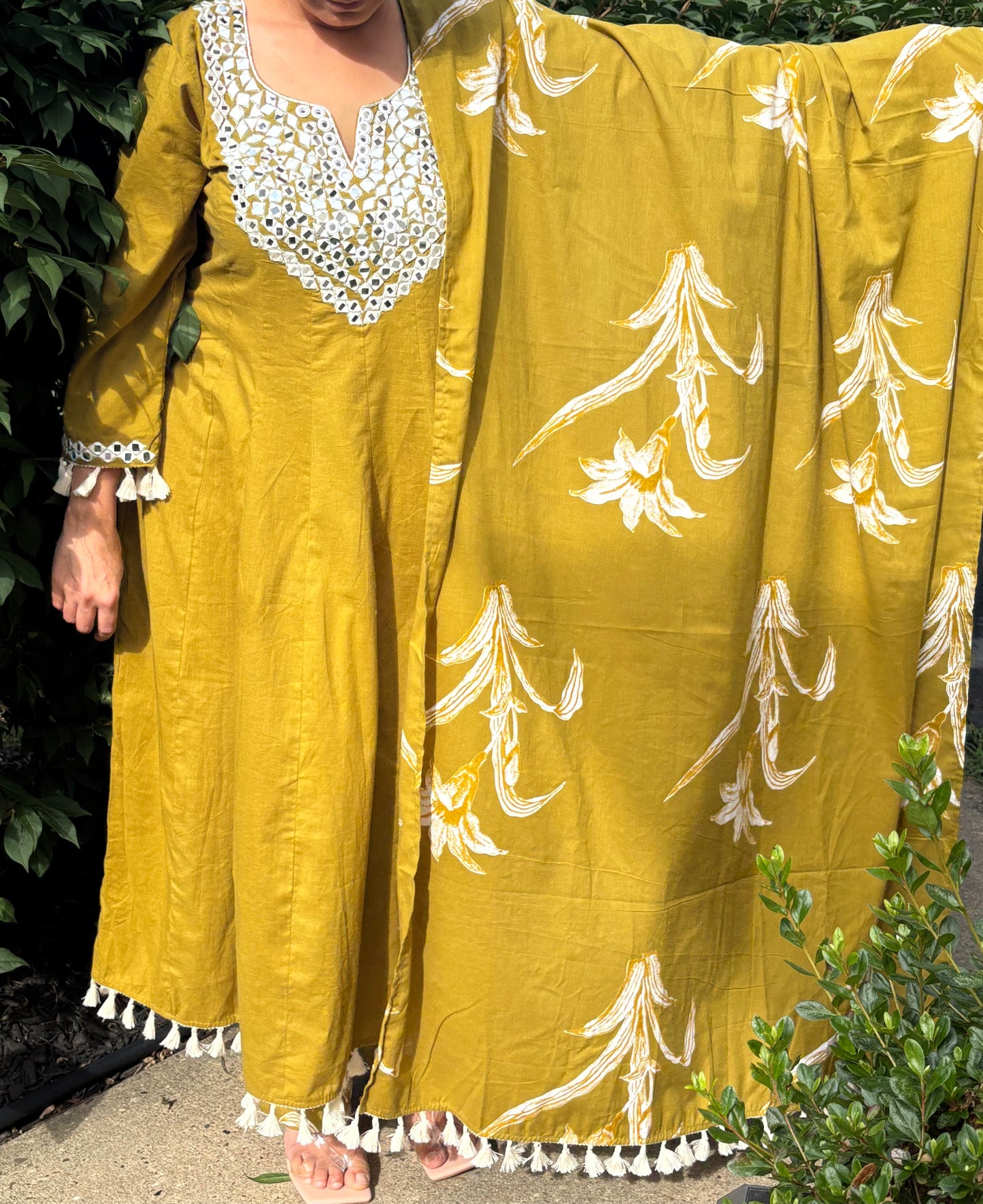 “Mehndi” Anarkali