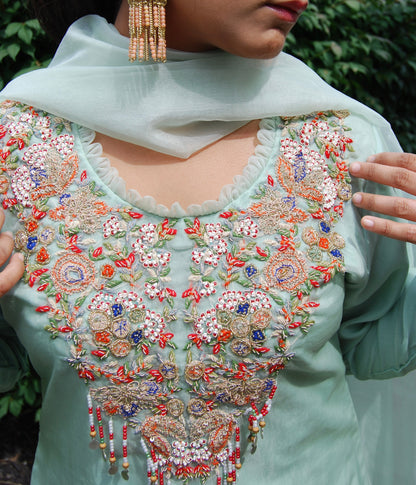 “Pistara” Sharara Set