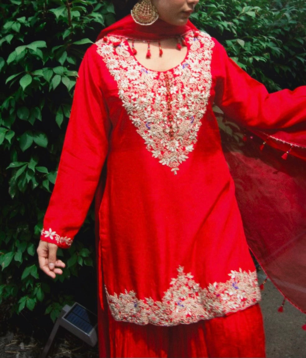 “Shahi” Sharara Set