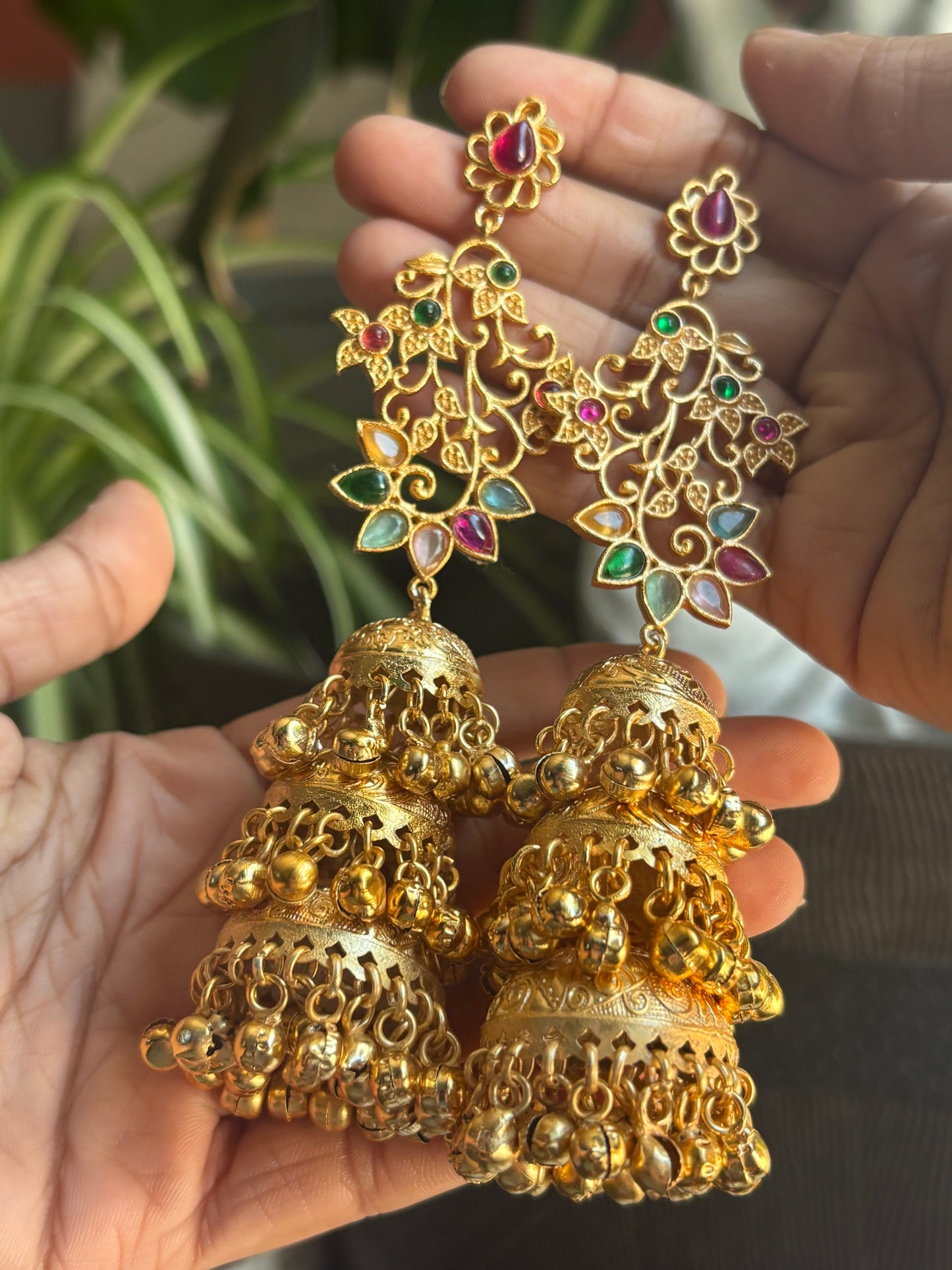 “Rang” Jhumka