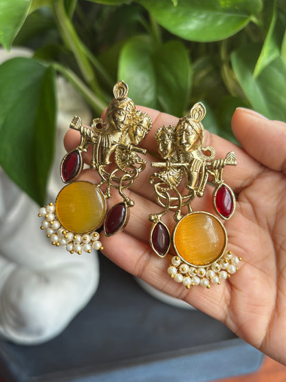 “Radha Krishna” Jhumka