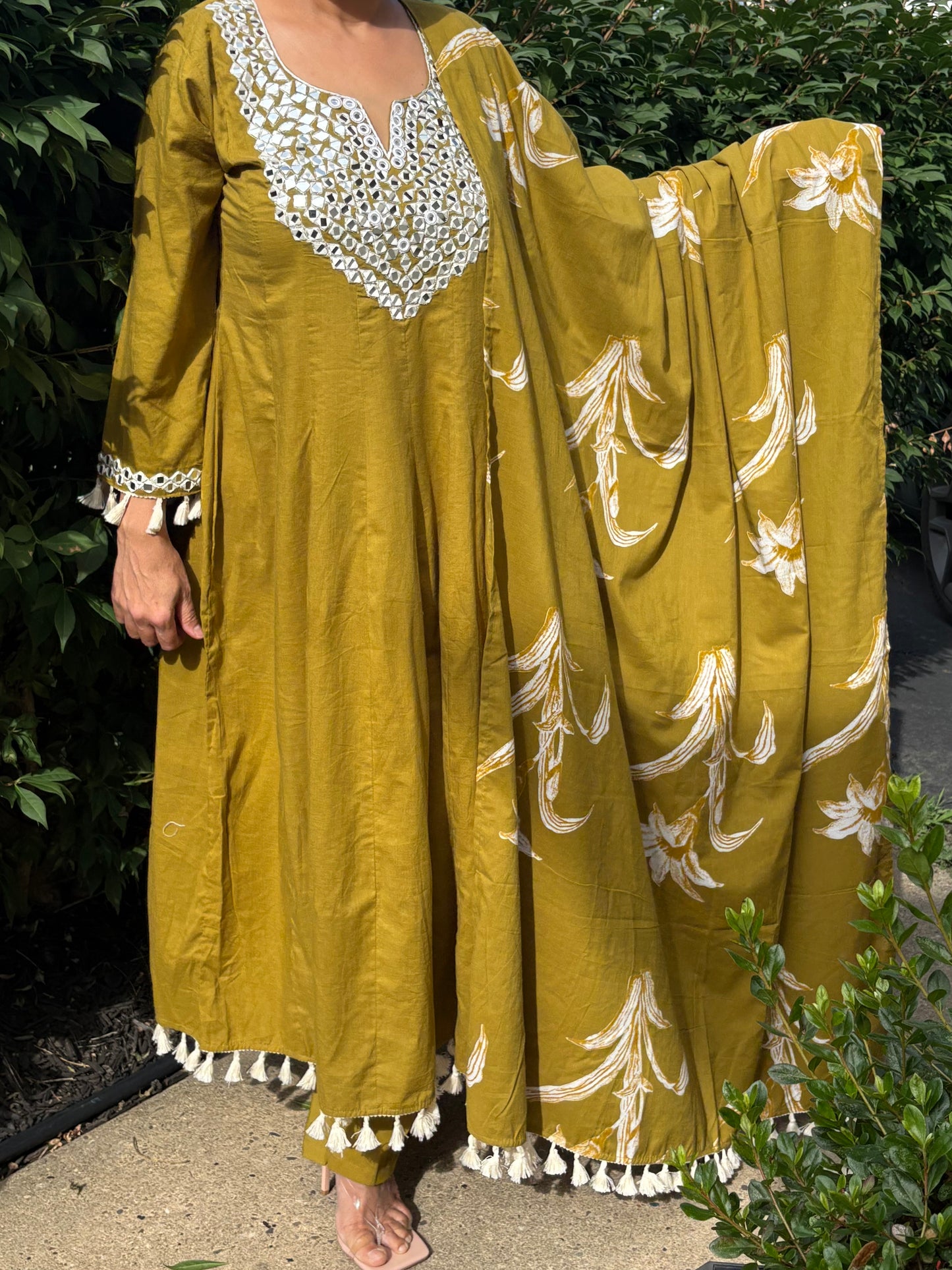 “Mehndi” Anarkali