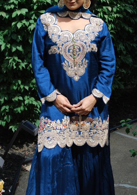 “Dua” Sharara Set