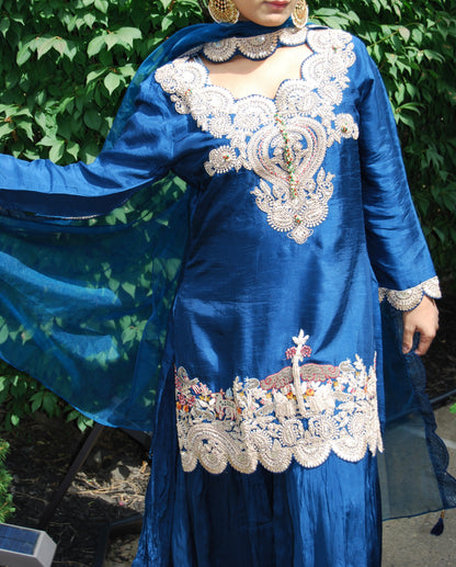 “Dua” Sharara Set