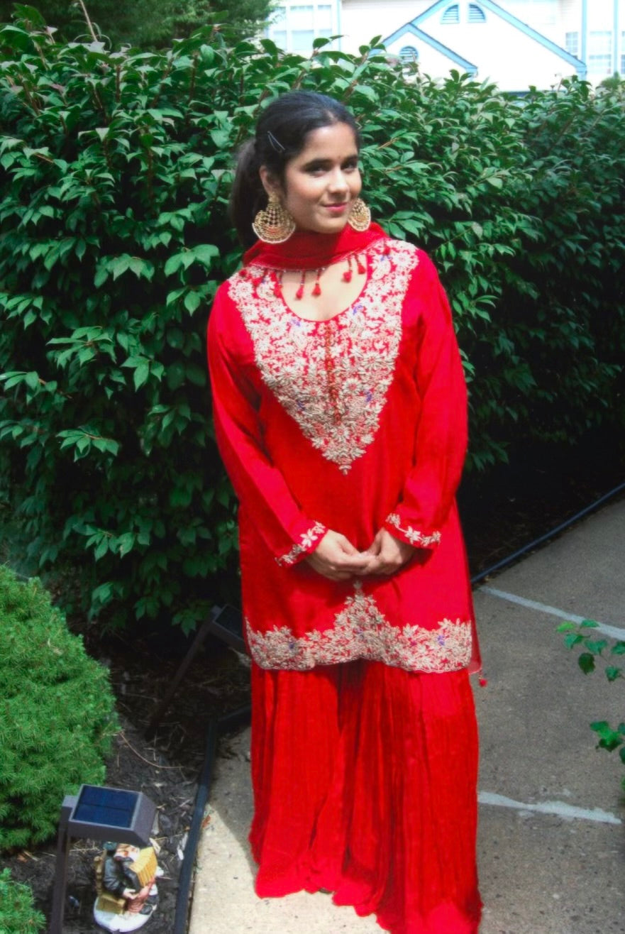 “Shahi” Sharara Set