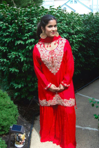 “Shahi” Sharara Set
